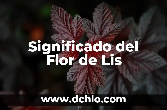 Tatuaje Flor de la Vida Significado 6 Significado del Flor de Lis
