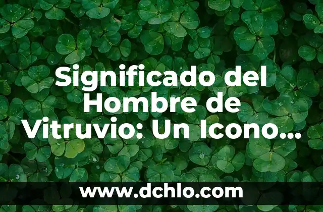 Sweater Weather: significado de la canción y su impacto musical 7 Significado del Hombre de Vitruvio: Un Icono del Renacimiento