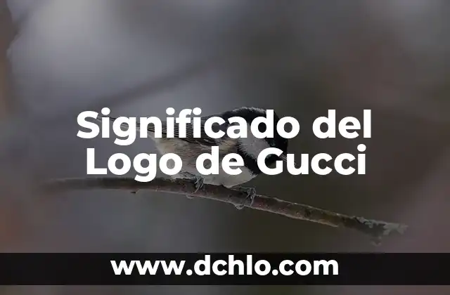 Significado del Logotipo de Gucci 5 Significado del Logo de Gucci