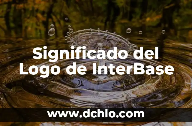 Significado del logo de Kellogg's: Un viaje por su historia y evolución 4 Significado del Logo de InterBase