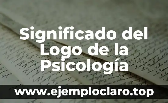 Significado del Logo de la Psicología