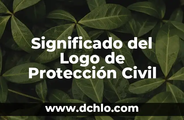 El Significado de Ser Alto: Más Allá de la Física 3 Significado del Logo de Protección Civil