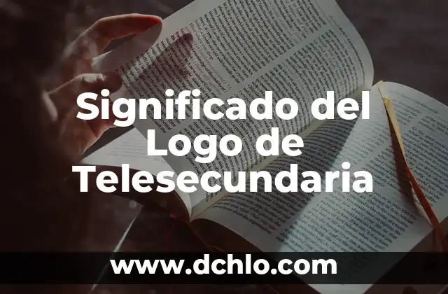 Significado del Logo de Tlalnepantla 4 Significado del Logo de Telesecundaria