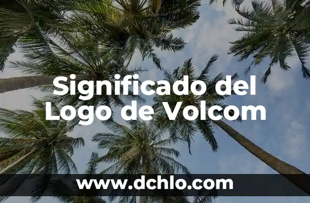 Significado del Municipio de Otumba 8 Significado del Logo de Volcom