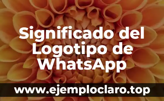 Significado del Logotipo de WhatsApp