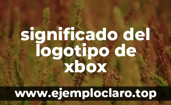 significado del logotipo de xbox
