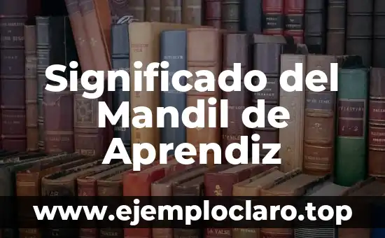 Significado del Mandil de Aprendiz