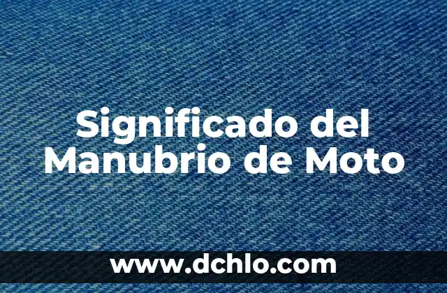 Cómo hacer más silencioso un escape de moto 8 Significado del Manubrio de Moto