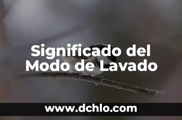 Modo de Color RGB - Una Guía Completa 8 Significado del Modo de Lavado