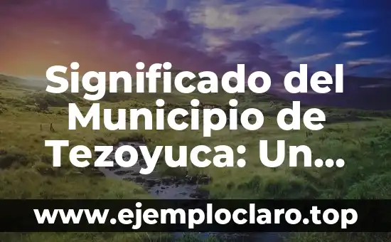 Memes y el significado de los sueños: Un viaje al subconsciente a través de la cultura digital 4 Significado del Municipio de Tezoyuca: Un Viaje por su Historia y Cultura