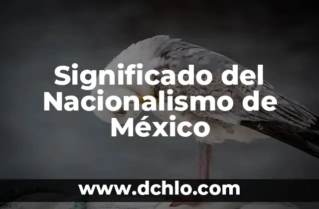 Topónimos de México y su Significado 8 Significado del Nacionalismo de México
