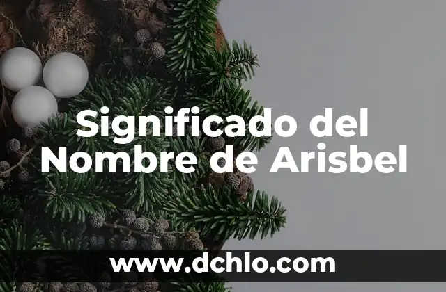 Significado del Nombre de Armida 5 Significado del Nombre de Arisbel