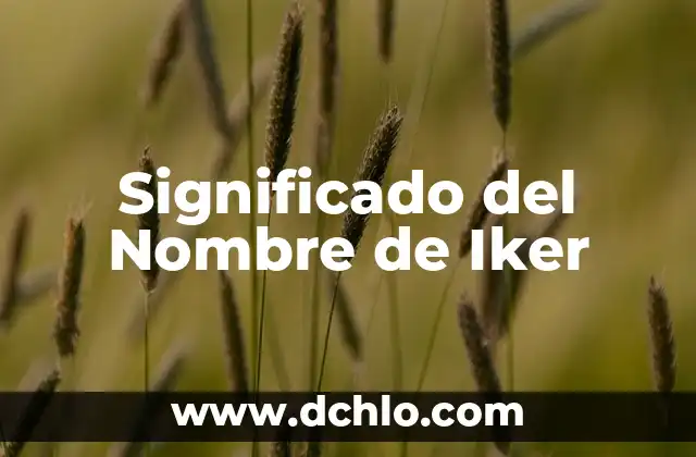 Significado del Nombre de Iván 5 Significado del Nombre de Iker