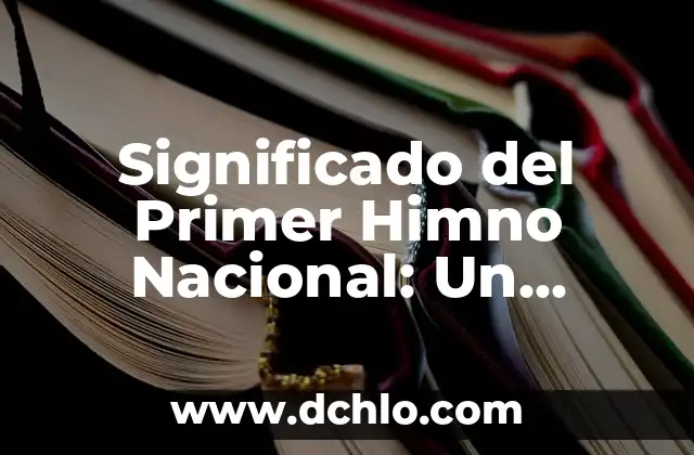 Significado de la Bandera de India: Un Símbolo de Orgullo Nacional 7 Significado del Primer Himno Nacional: Un Análisis Detallado
