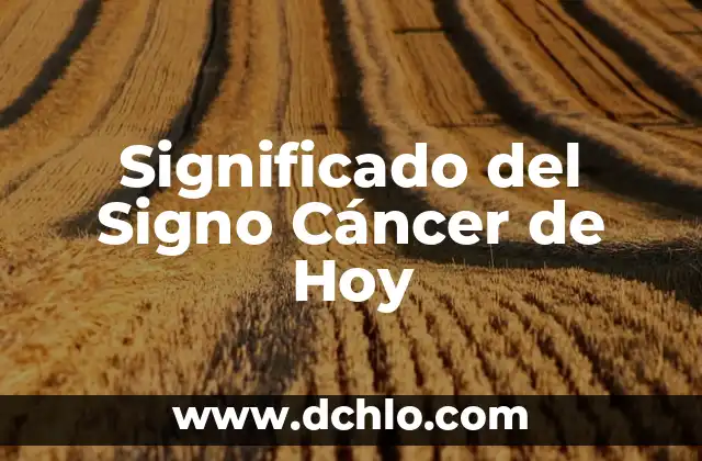 Tatuajes Zodiaco Cáncer y su Importancia Cultural 8 Significado del Signo Cáncer de Hoy