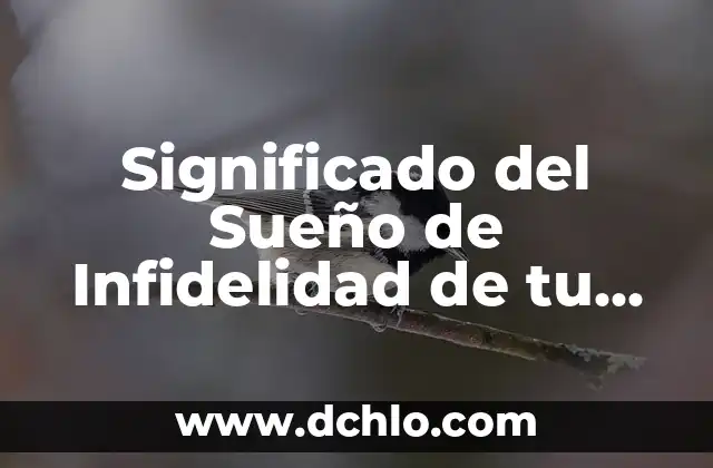 Nombres de Perro con Significado Especial 8 Significado del Sueño de Infidelidad de tu Pareja