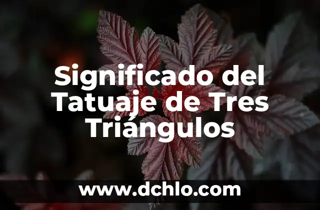 Significado del Logo de NASA: Descubre su Historia y Simbolismo 6 Significado del Tatuaje de Tres Triángulos