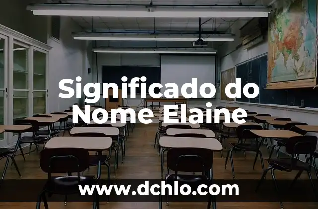 Significado de Sugestión 6 Significado do Nome Elaine
