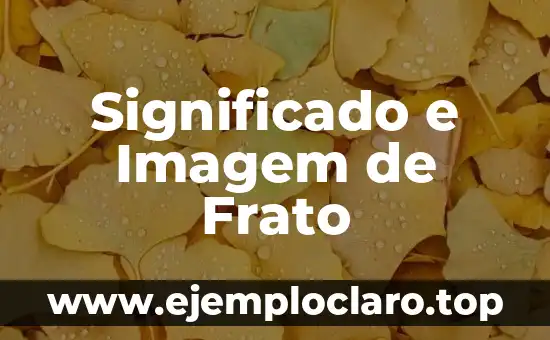 Significado e Imagem de Frato