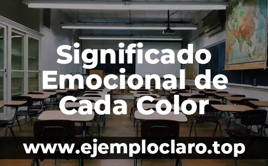 Significado Emocional de Cada Color