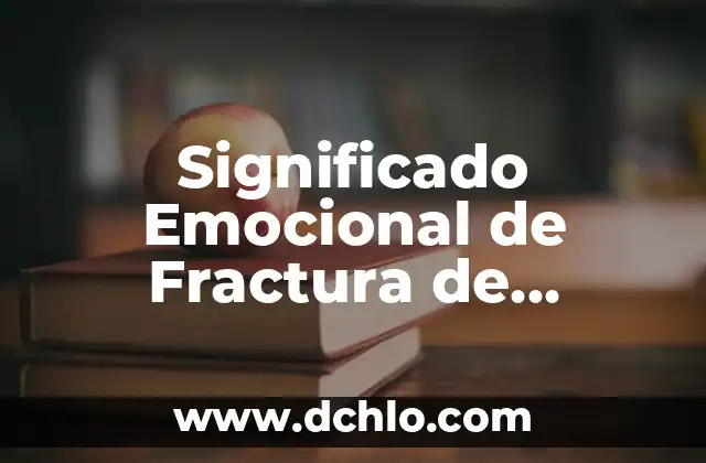 Significado Emocional del Dolor de Dientes 8 Significado Emocional de Fractura de Costilla