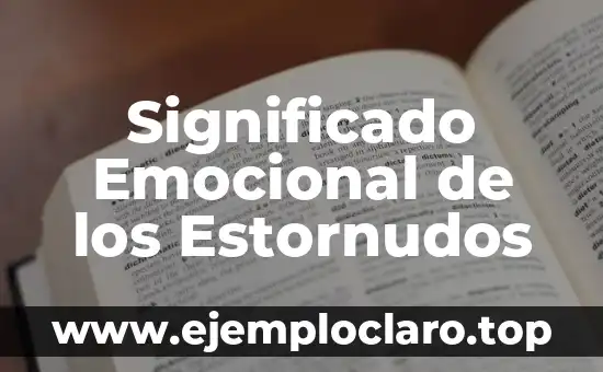 Significado Emocional de los Estornudos