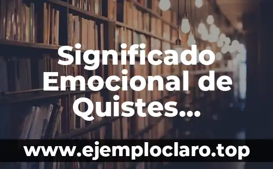 Significado Emocional de Quistes Simples