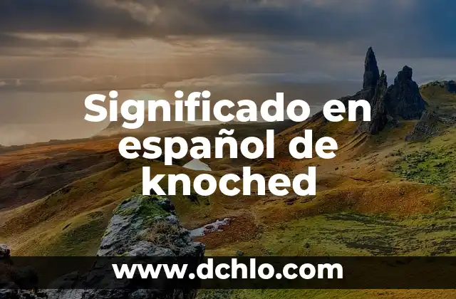 El Significado de Insigne: Un Símbolo con Historia 8 Significado en español de knoched