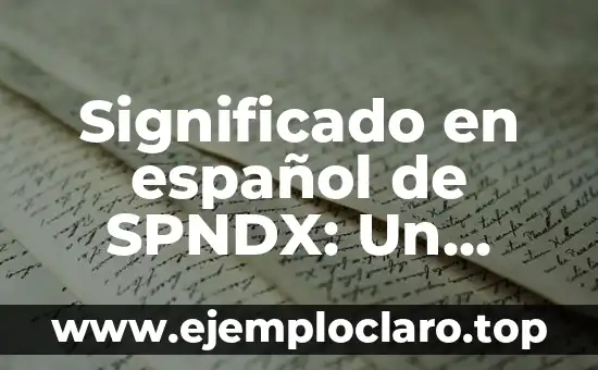 Significado Bíblico de los Sueños 5 Significado en español de SPNDX: Un enfoque integral