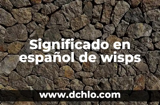 Ramo de Novia Azul Significado: El Simbolismo Detrás de las Flores Azules 7 Significado en español de wisps