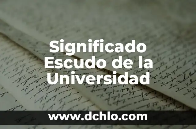 El Simbolismo de la Flor de Lis en la Universidad de Valparaíso 4 Significado Escudo de la Universidad