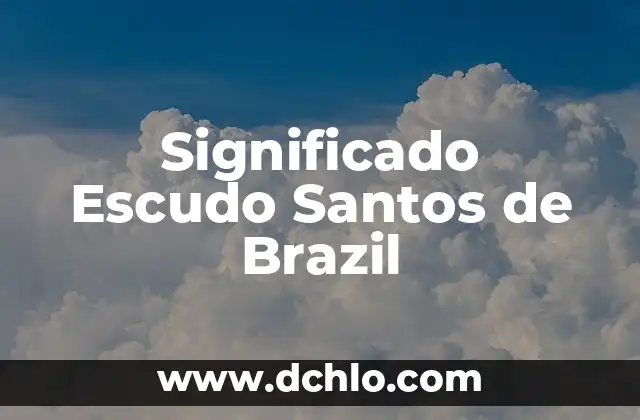 Significado Escudo de la Pampa 7 Significado Escudo Santos de Brazil