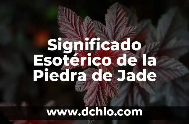 El Significado Esotérico de Chac Mool 6 Significado Esotérico de la Piedra de Jade