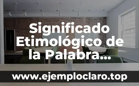 Significado Etimológico de la Palabra Horizonte