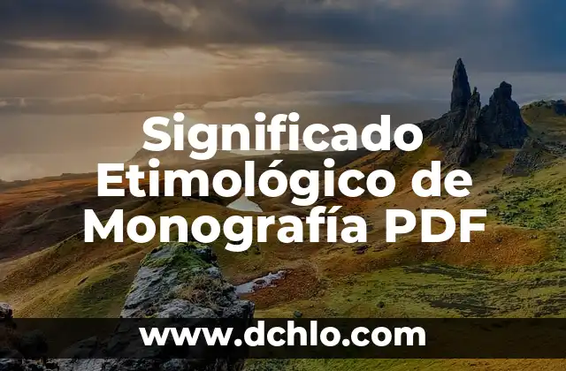 En Grado de Tentativa Significado: Un Acercamiento al Concepto 3 Significado Etimológico de Monografía PDF