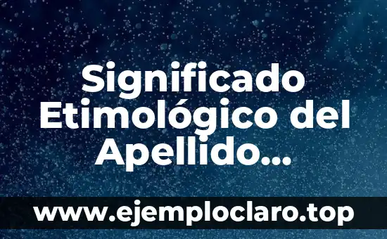 Significado Etimológico del Apellido Herrera
