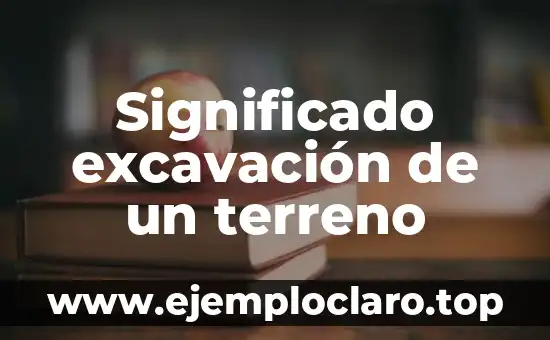 Descubriendo el Significado de Iktan 4 Significado excavación de un terreno