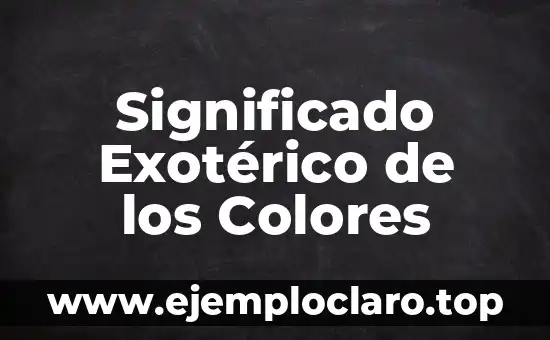 Descubriendo el Significado de Iktan 5 Significado Exotérico de los Colores