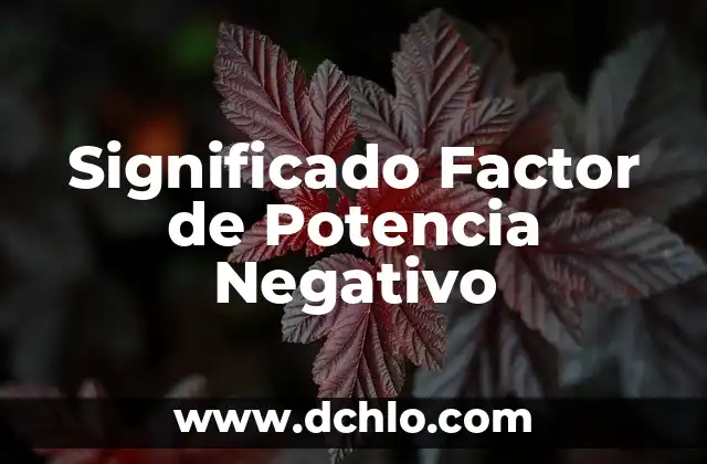 El Significado de la Cultura Hippy 6 Significado Factor de Potencia Negativo