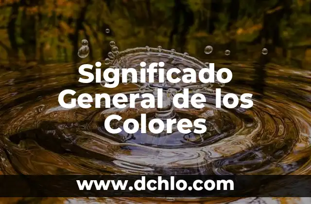 El Significado de la Gastronomía Prehispánica en México 6 Significado General de los Colores