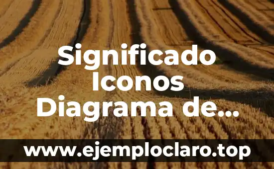 Significado Iconos Diagrama de Flujo