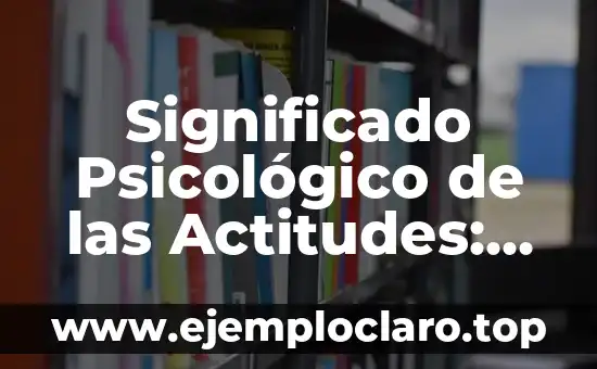 El significado de aguacateco: Un viaje a su origen y cultura 4 Significado Psicológico de las Actitudes: Un Enfoque Profundo