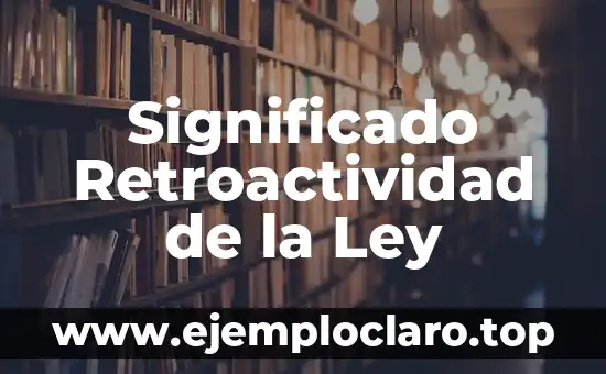 El significado de la desamortización y la Ley de Lerdo 5 Significado Retroactividad de la Ley