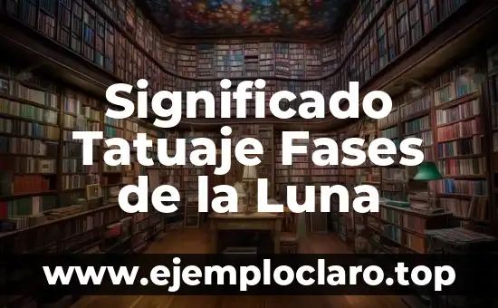 Significado Tatuaje Fases de la Luna
