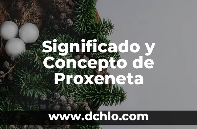 Ask: Un Concepto Universal 6 Significado y Concepto de Proxeneta