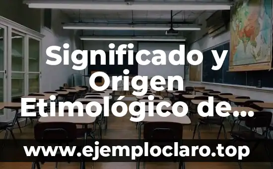 Significado y Origen Etimológico de Historia