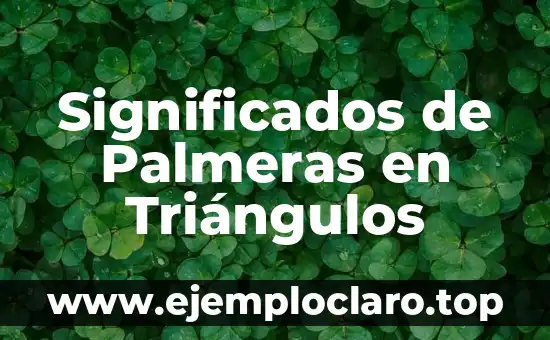 Significados de Palmeras en Triángulos