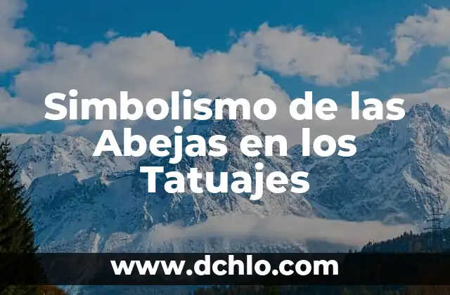 El Simbolismo de los Regalos 8 Simbolismo de las Abejas en los Tatuajes