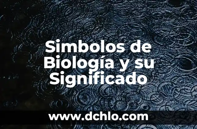 Significado de Filiforme - Un Enfoque en la Biología Vegetal 8 Simbolos de Biología y su Significado