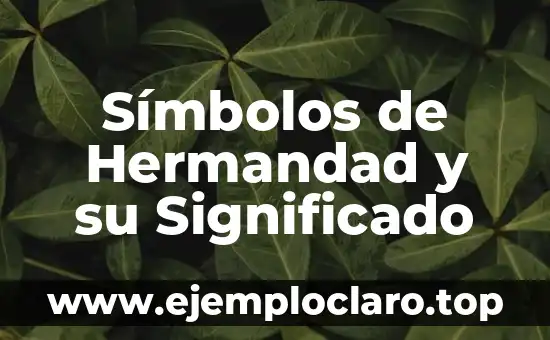 Símbolos de Hermandad y su Significado
